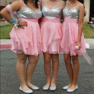 Baby Pink Fancy Formal Dress